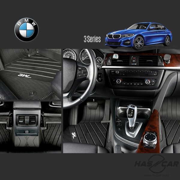 BMW 3시리즈(2019.3~) G20 전용 3W 에코라이너 프리미엄 신개념 자동차매트